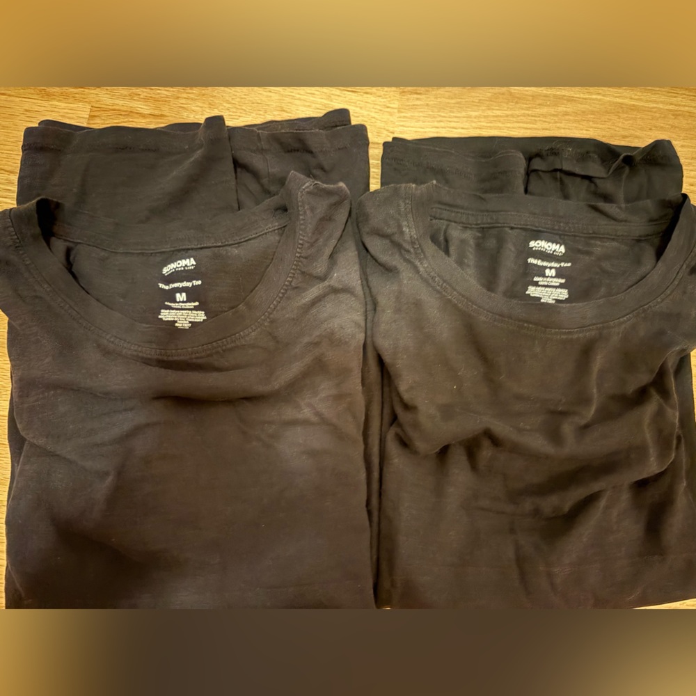 Sonoma Black T-Shirt, Bundle of 2 - Picture 3 of 4